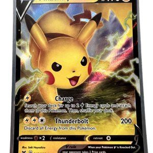 2020 Pokemon SWSH Vivid Voltage Pikachu V #043